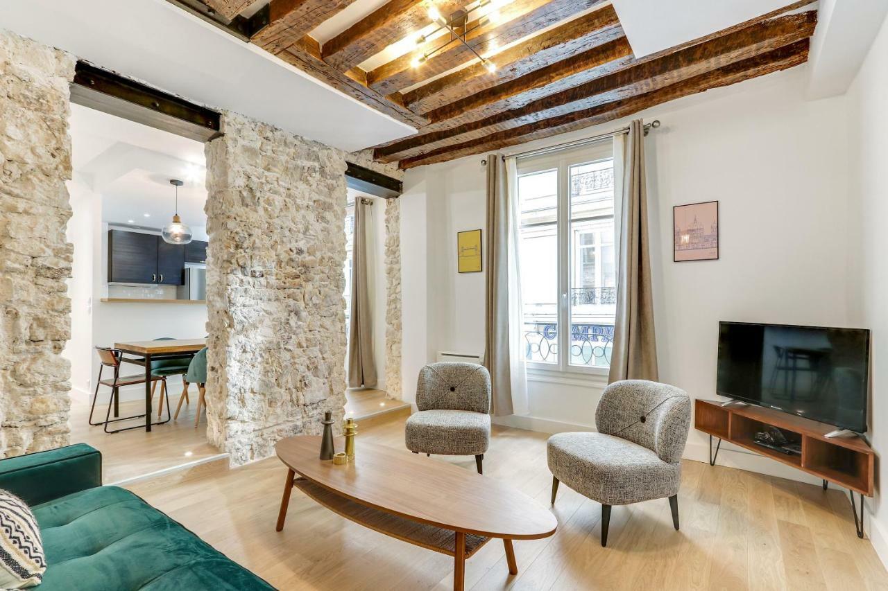Pick A Flat'S Apartment In Le Marais - Rue Saint Apoline Paris Eksteriør billede